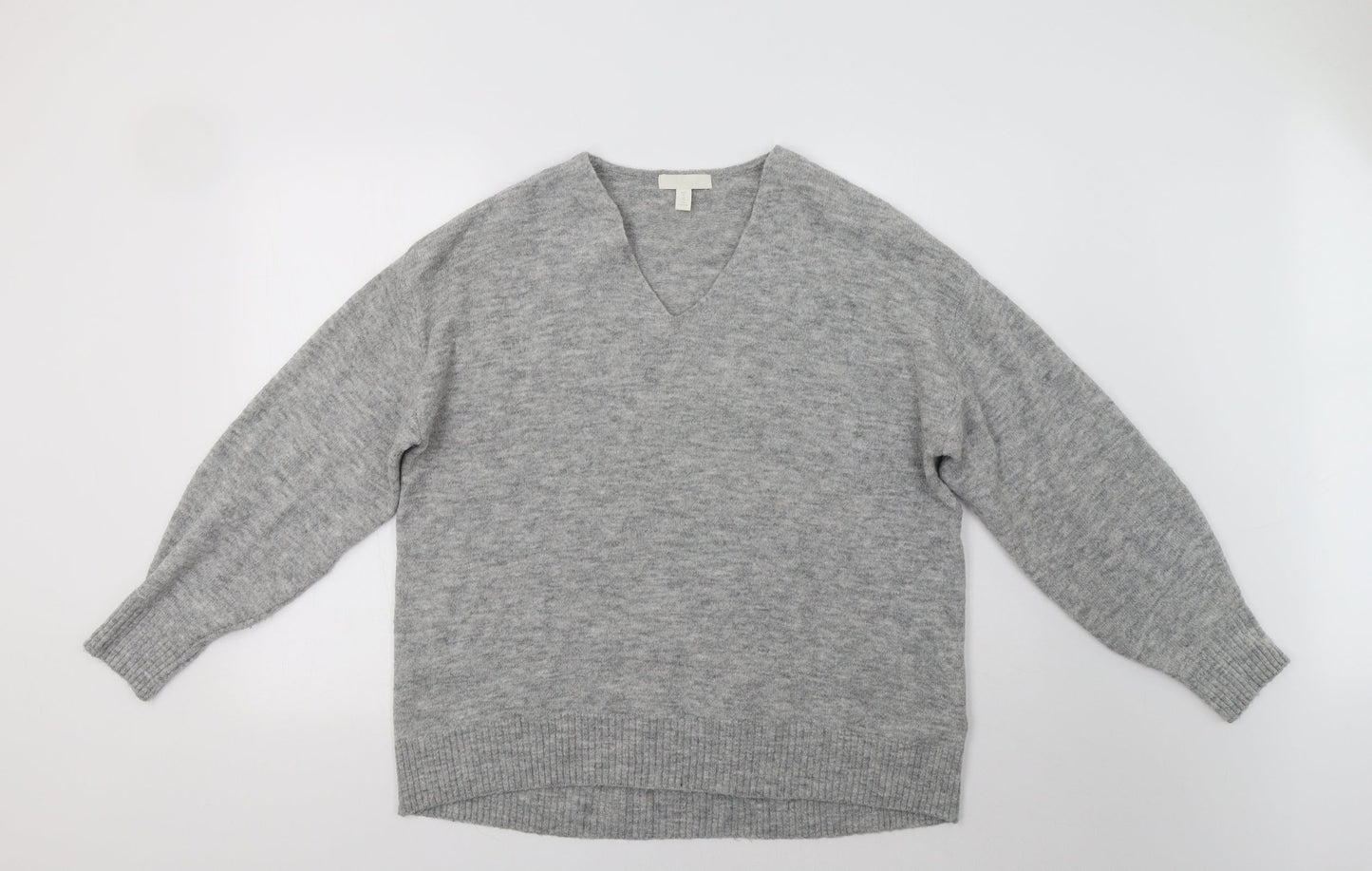 Womens UK Size M H&M Grey Pullover Jumper