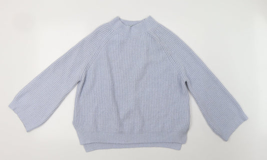 Primark Womens Blue   Pullover Jumper Size L