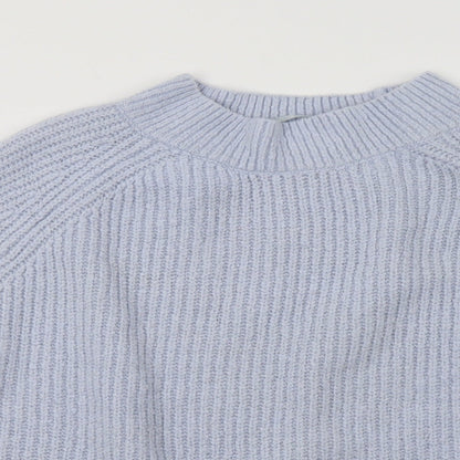 Primark Womens Blue   Pullover Jumper Size L