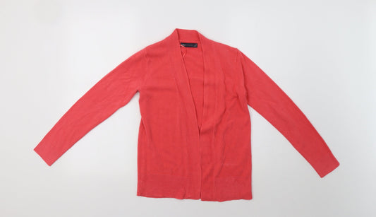 M&S Womens Pink   Cardigan Jumper Size XS