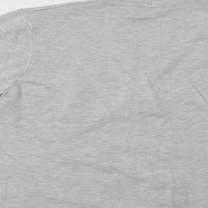 Womens UK Size L Marble Grey Pullover Jumper