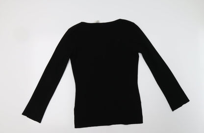 Womens UK Size L MNG Black Pullover Jumper