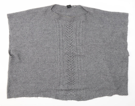 Womens UK Size S Your Sixth Sense Grey Pullover Jumper