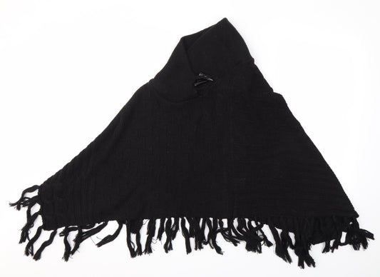 b. young Womens Black   Shrug Jumper One Size