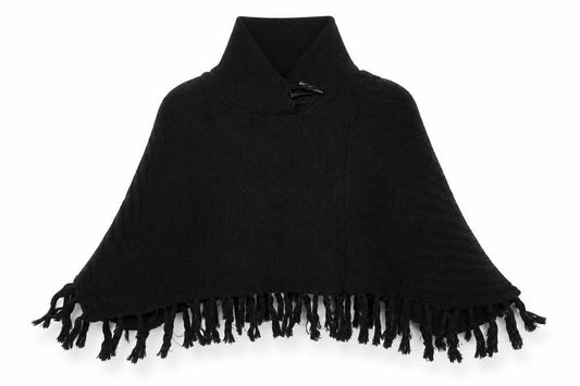 b. young Womens Black   Shrug Jumper One Size