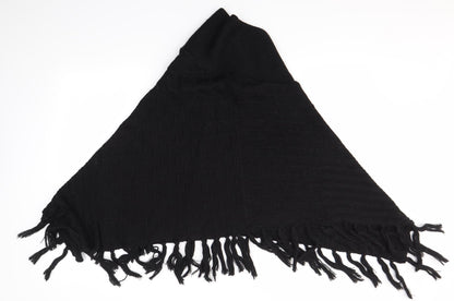 Back view of b. young women’s black shrug jumper one size