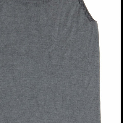 M&S Womens Grey   Basic Blouse Size 12