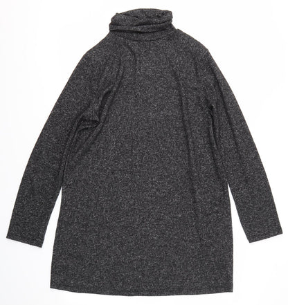 Womens UK Size M Stradivarius Grey Pullover Jumper