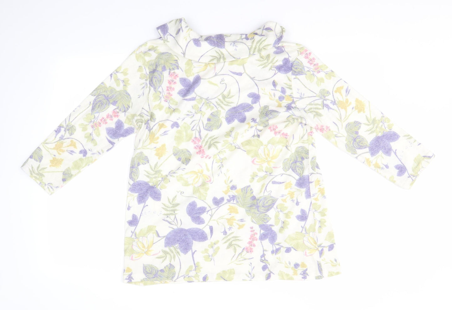 Womens UK Size M ISLE Multicoloured Pullover Jumper