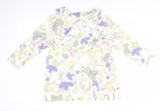 Womens UK Size M ISLE Multicoloured Pullover Jumper