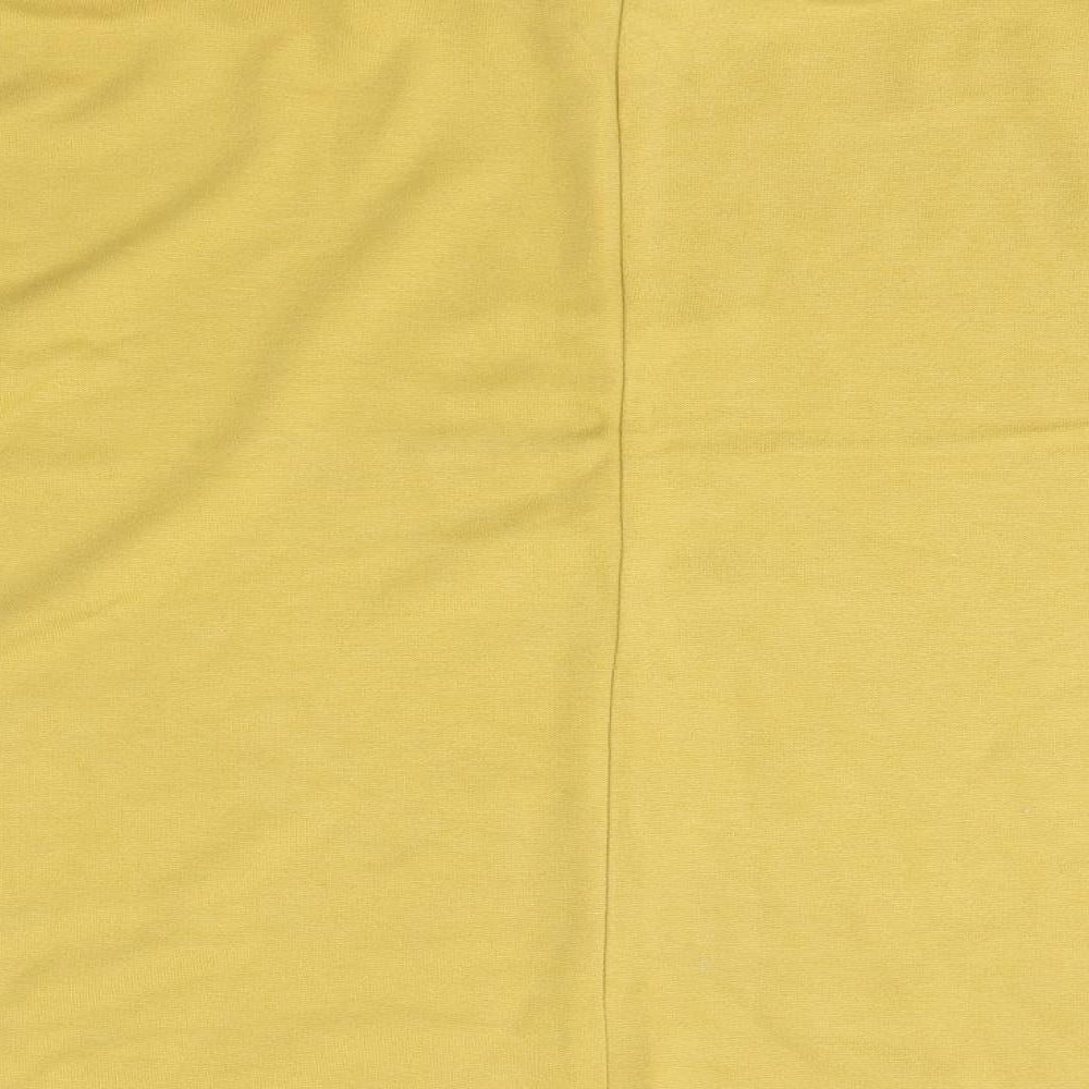 Womens UK Size M Matalan Yellow Pullover Jumper