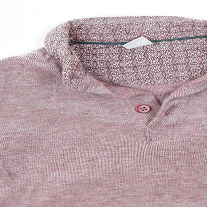 Close-up detail of Tu boys’ pink jumper, size 3, years