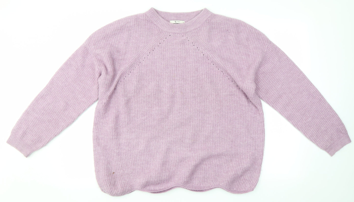 TU Womens Purple   Pullover Jumper Size 14