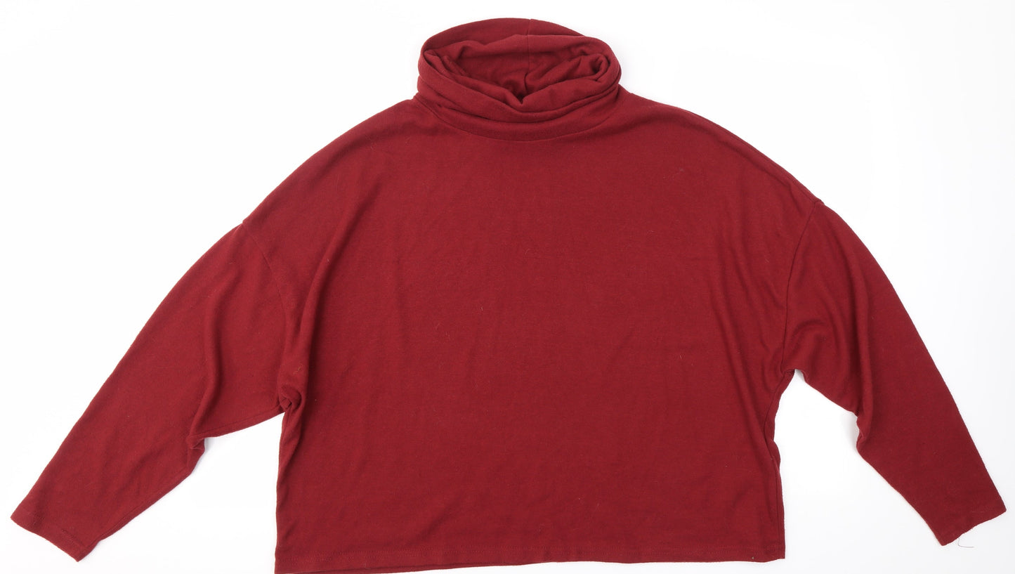 Primark Womens Red   Pullover Jumper Size XL