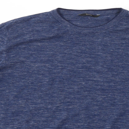 George Mens Blue   Pullover Jumper Size XL