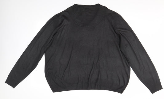 Avenue Mens Grey   Pullover Jumper Size 2XL