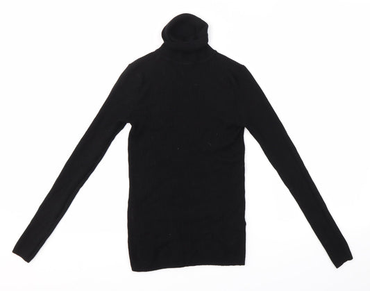Womens UK Size 6 M&S Black Pullover Jumper