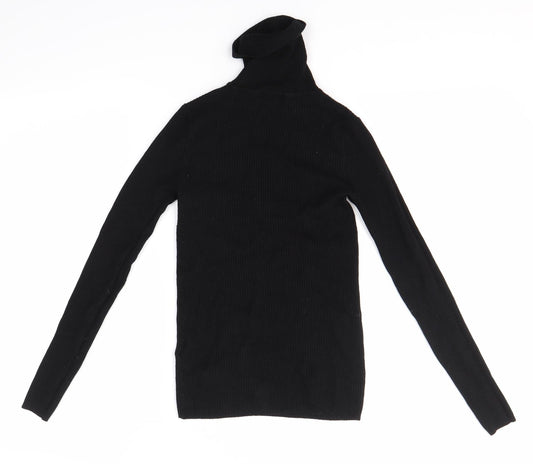 Womens UK Size 6 M&S Black Pullover Jumper