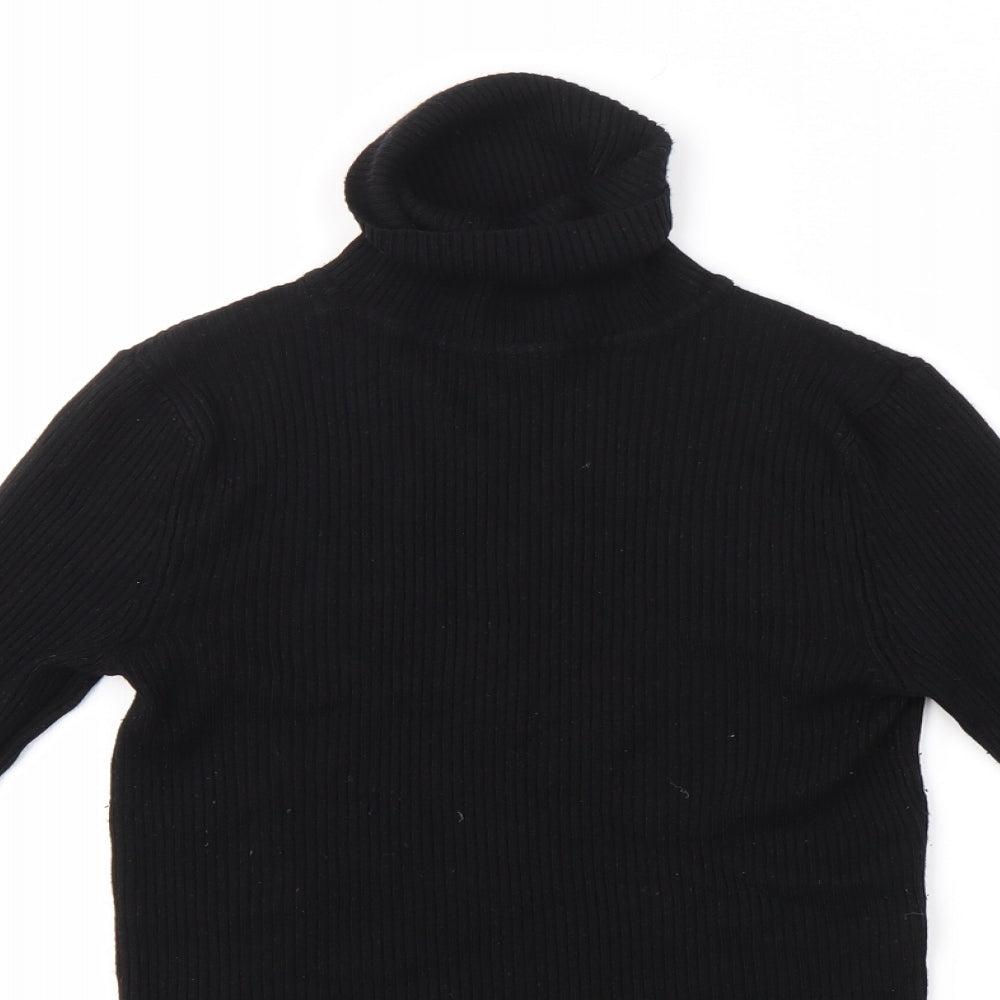 Womens UK Size 6 M&S Black Pullover Jumper