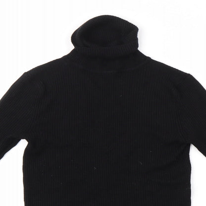 Womens UK Size 6 M&S Black Pullover Jumper