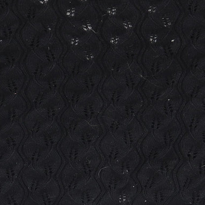 Womens UK Size 8 Dorothy Perkins Black Cardigan Jumper