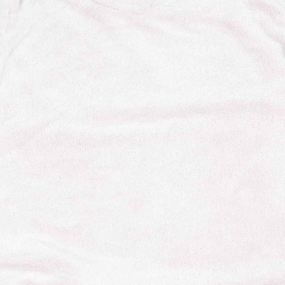 Disney by Love to Lounge Womens Pink Solid   Pyjama Top Size M  - Disney in sequins Fluffy