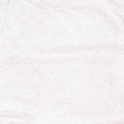 Disney by Love to Lounge Womens Pink Solid   Pyjama Top Size M  - Disney in sequins Fluffy
