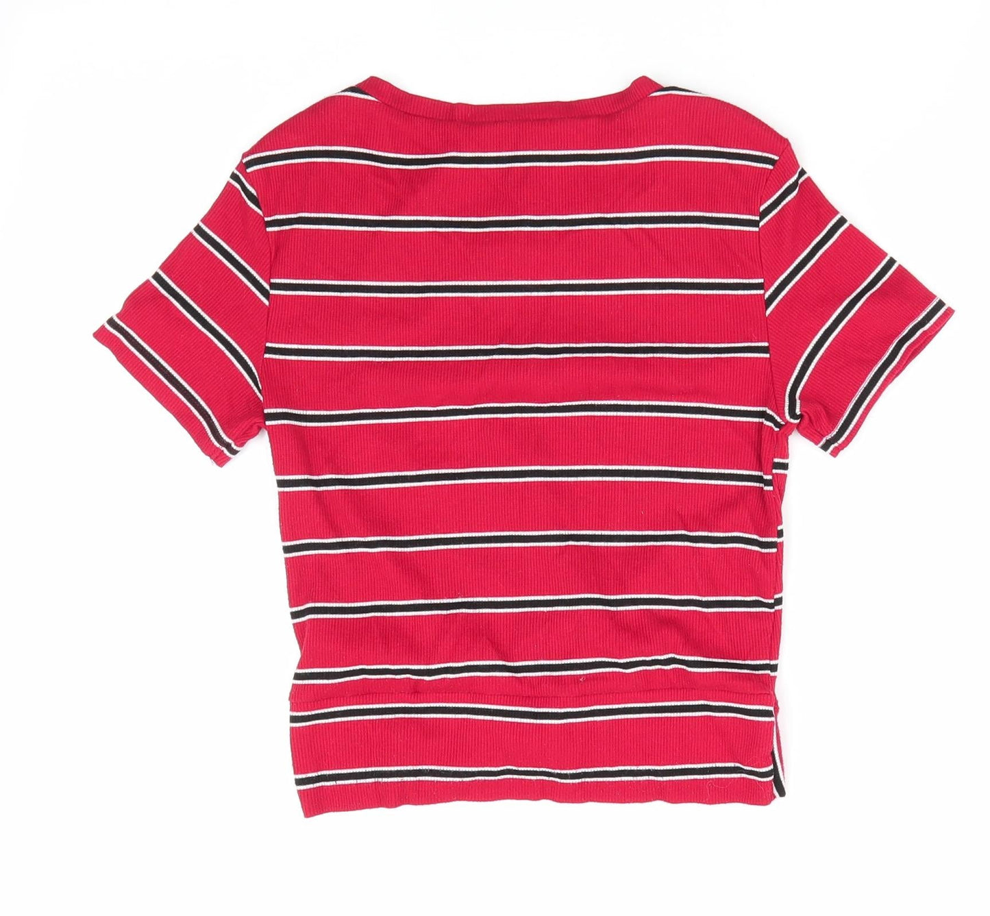 Womens UK Size 12 New Look Red Tunic T-Shirt