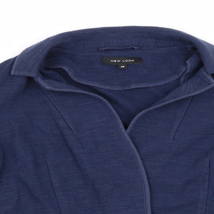 Womens UK Size 10 New Look Blue Jacket