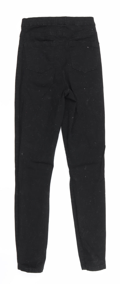 Denim Co Womens Black   Skinny Jeans Size 6 L27 in