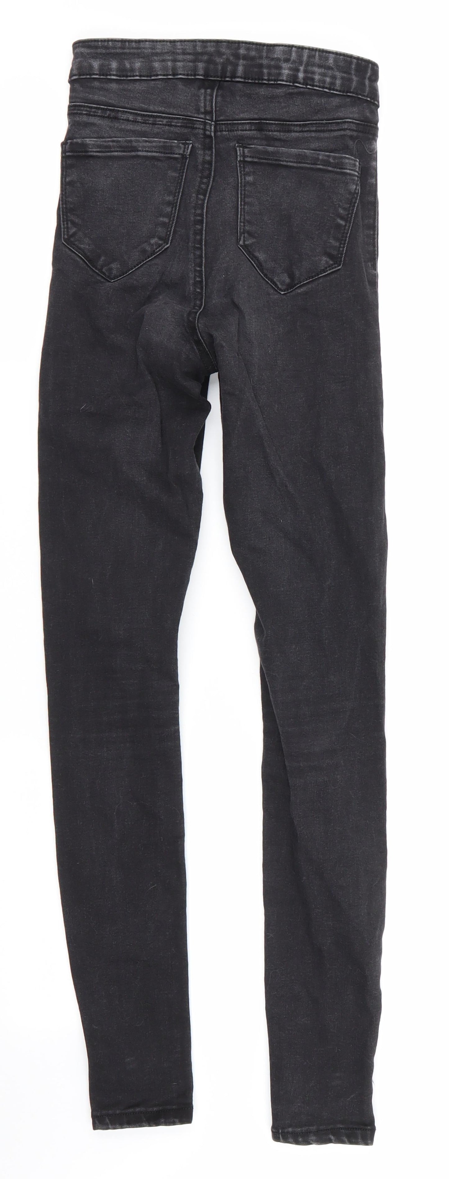 Denim Co Womens Black   Skinny Jeans Size 4 L28 in