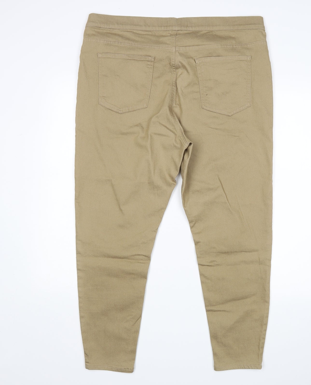 Womens UK Size 38 in Preworn Regular Fit Jegging Beige Jeans