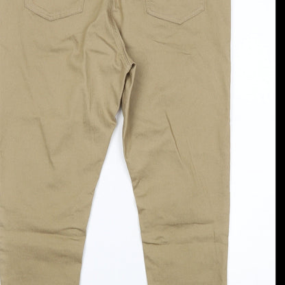 Womens UK Size 38 in Preworn Regular Fit Jegging Beige Jeans