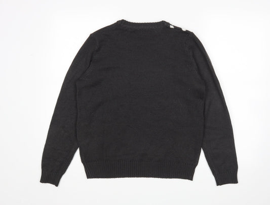 Avenue Womens Multicoloured Polka Dot  Pullover Jumper Size S  - Christmas