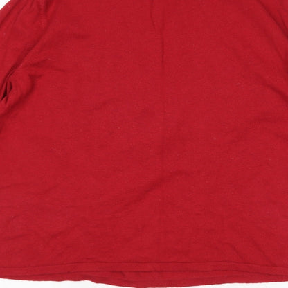 Womens UK Size 8 NEXT Red Pullover Jumper