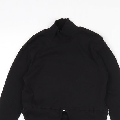 Portobello Punk Womens Black   Pullover Jumper Size 6
