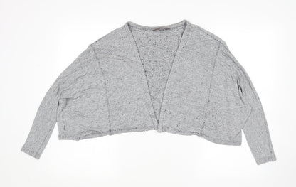 Womens UK Size 18 M&S Grey Cardigan Jumper
