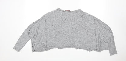 Womens UK Size 18 M&S Grey Cardigan Jumper