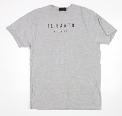 Ilsarto Womens Grey   T-Shirt Dress  Size M