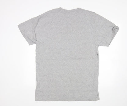 Ilsarto Womens Grey   T-Shirt Dress  Size M