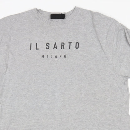 Ilsarto Womens Grey   T-Shirt Dress  Size M