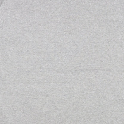 Ilsarto Womens Grey   T-Shirt Dress  Size M