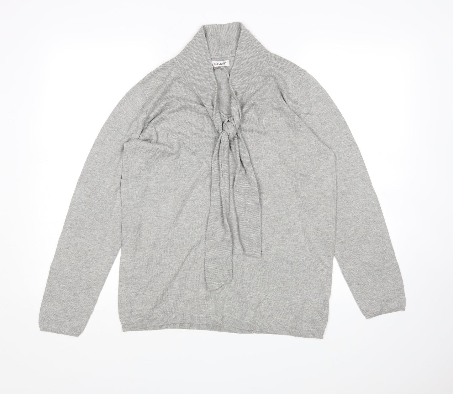 Damart Womens Grey   Pullover Jumper Size 10