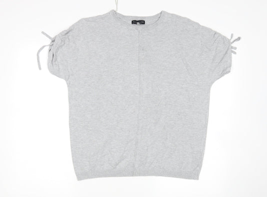 F&F Womens Grey   Pullover Jumper Size 8