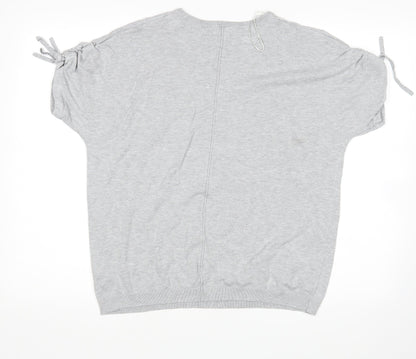 F&F Womens Grey   Pullover Jumper Size 8