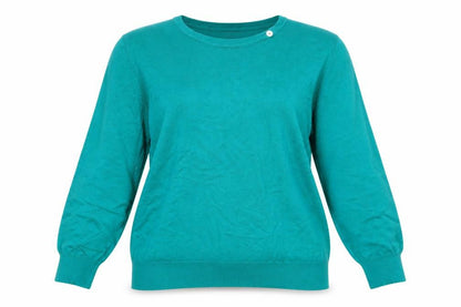 Bonmarché Womens Green Pullover Jumper Size XL