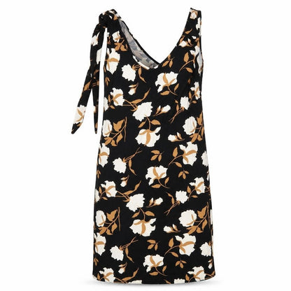 Front view of George women’s multicoloured floral tank dress, size XS