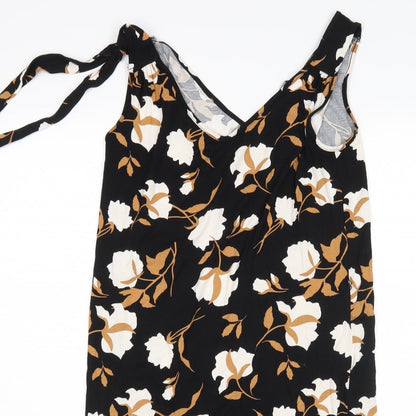 George Womens Multicoloured Floral  Tank Dress  Size XS