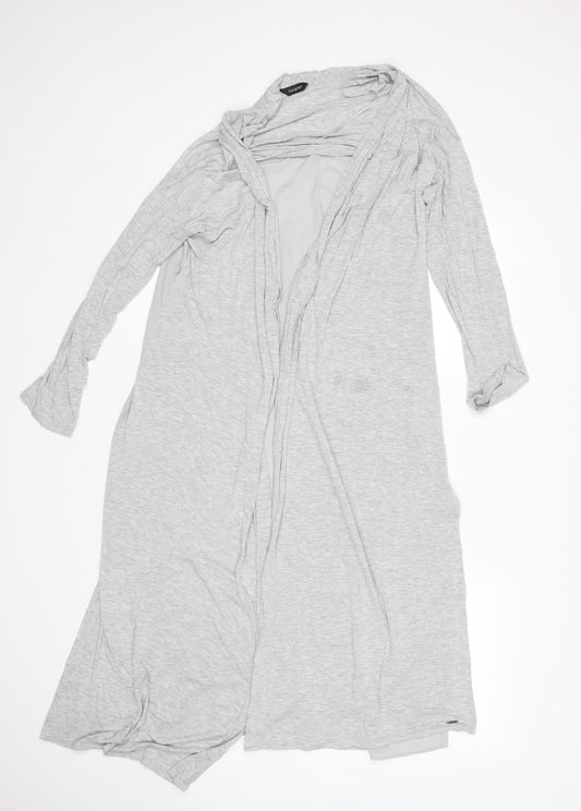 Womens UK Size 8 M&S Grey Cardigan Jumper