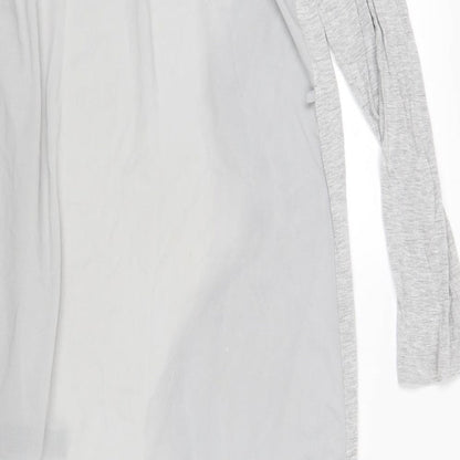 Womens UK Size 8 M&S Grey Cardigan Jumper